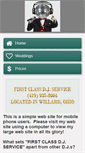 Mobile Screenshot of firstclassdj.org